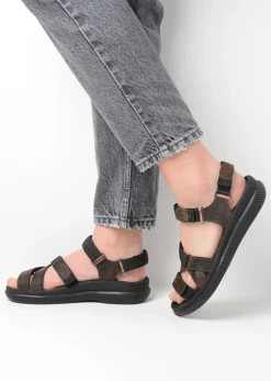 DAMES Wolky Sandalen<Action Lady - bruin gevet leer