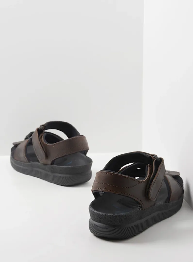Heren Wolky Sandalen Voor Heren<Active Men - bruin gevet leer