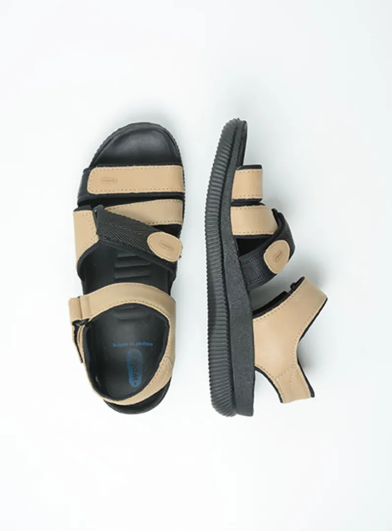 Heren Wolky Sandalen Voor Heren<Active Men - camel gevet leer