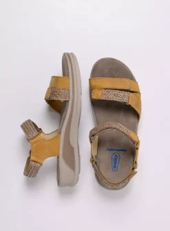 DAMES Wolky Sandalen<Acula - amber nubuck