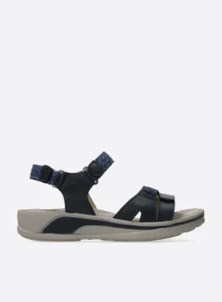 DAMES Wolky Sandalen<Acula - blauw leer