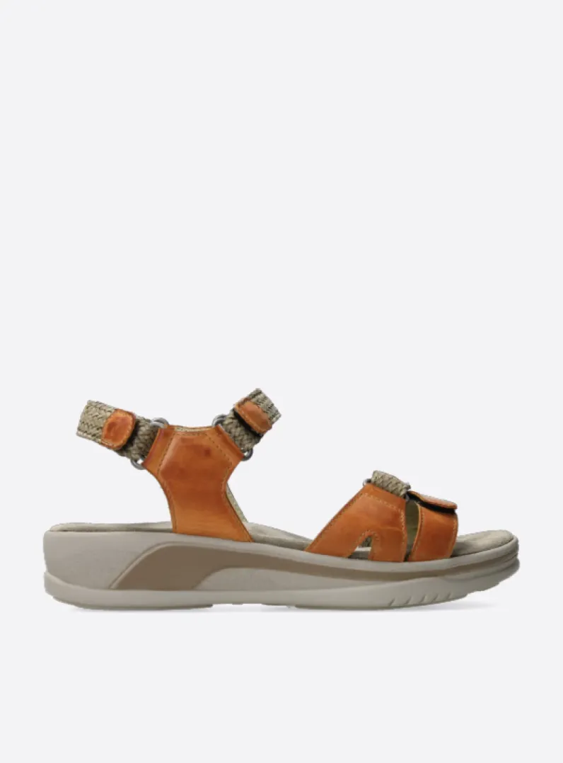 DAMES Wolky Sandalen<Acula - oranje leer