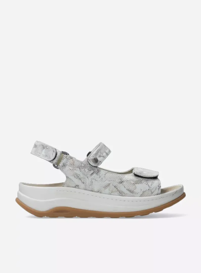 DAMES Wolky Sandalen<Adura - beige bloemen leer