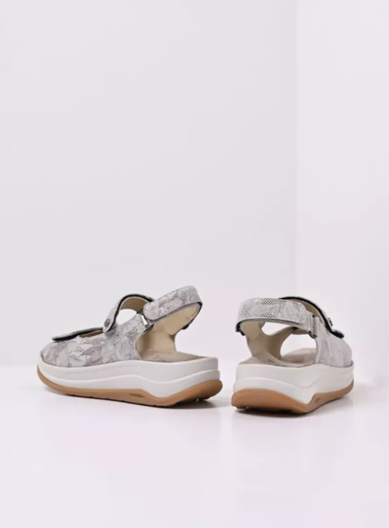 DAMES Wolky Sandalen<Adura - beige bloemen leer