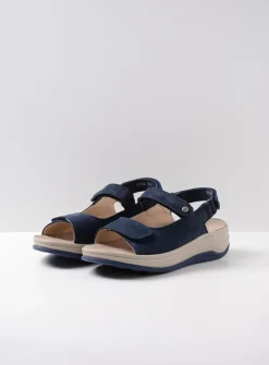 DAMES Wolky Sandalen<Adura - denim nubuck