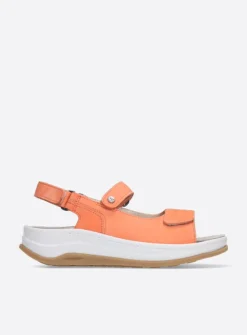 DAMES Wolky Sandalen<Adura - oranje nubuck