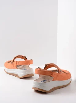 DAMES Wolky Sandalen<Adura - oranje nubuck