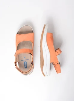 DAMES Wolky Sandalen<Adura - oranje nubuck