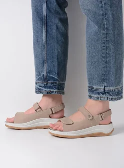 DAMES Wolky Sandalen<Adura - safari nubuck