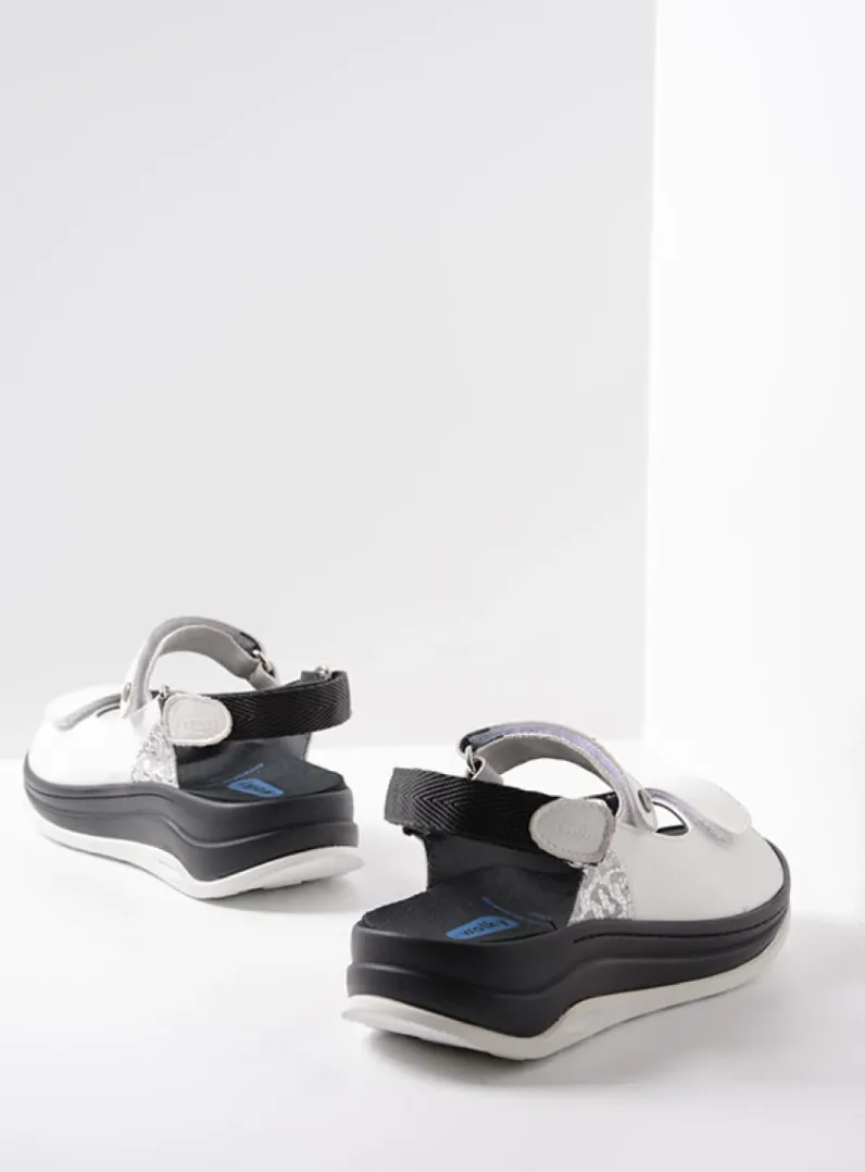 DAMES Wolky Sandalen<Adura - wit leer