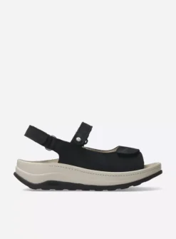 DAMES Wolky Sandalen<Adura - zwart nubuck