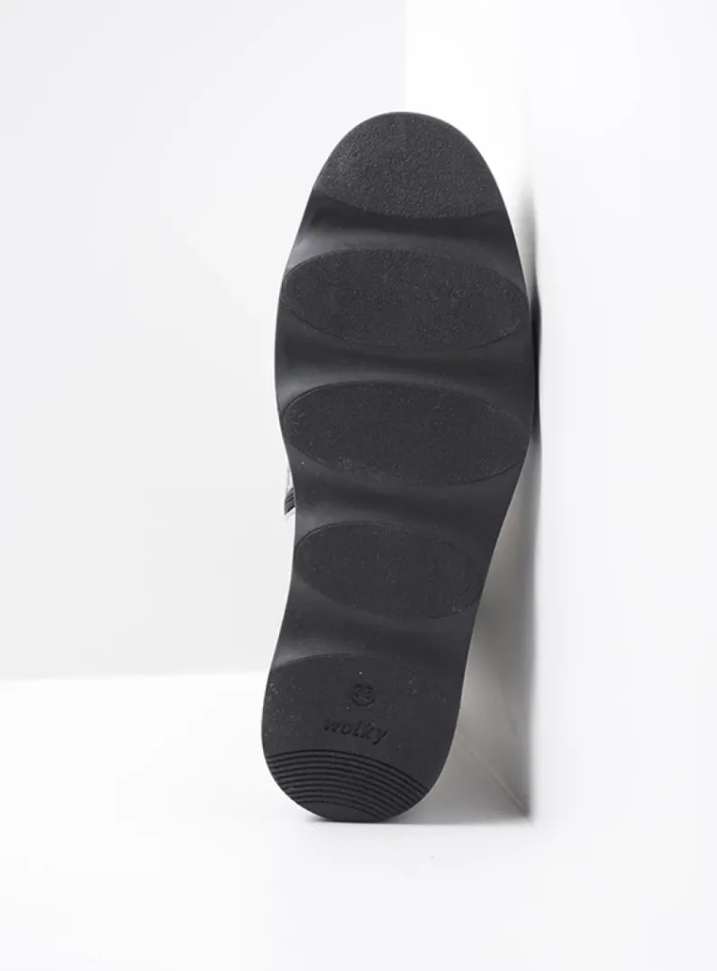 DAMES Wolky Veterlaarzen|Herfst/Winter<Akita - winterwit leer