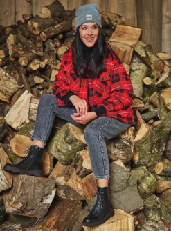 DAMES Wolky Veterlaarzen|Herfst/Winter<Akita - zwart leer