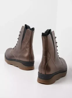 DAMES Wolky Veterlaarzen|Herfst/Winter<Akita HV - brons leer