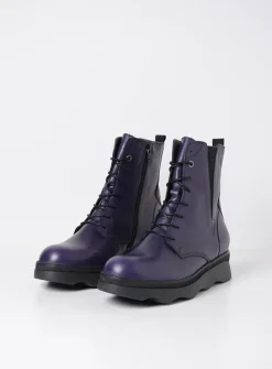 DAMES Wolky Veterlaarzen|Herfst/Winter<Akita HV - paars leer