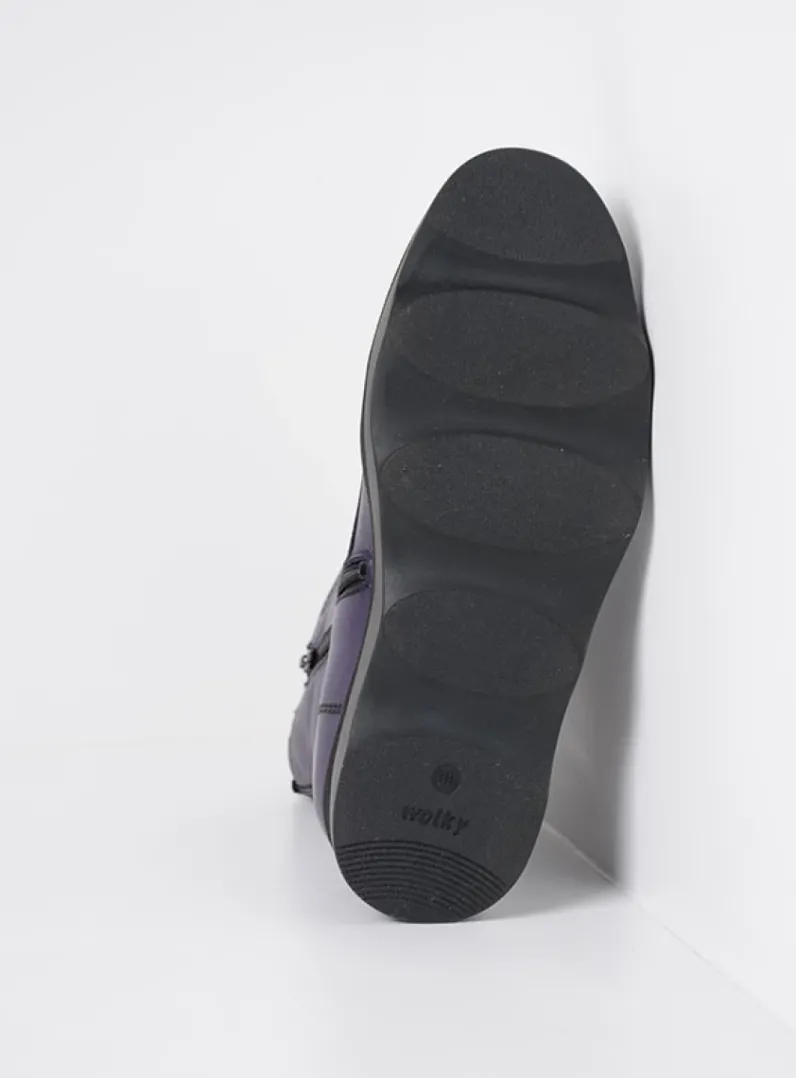 DAMES Wolky Veterlaarzen|Herfst/Winter<Akita HV - paars leer