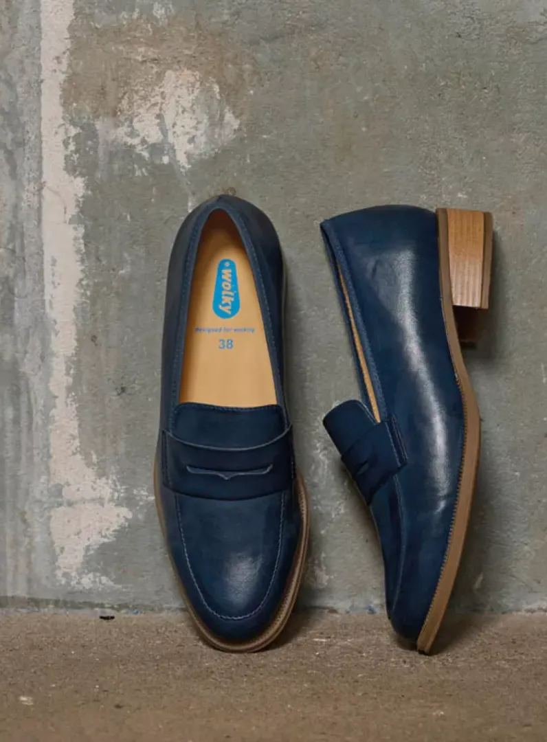 DAMES Wolky Instappers|Herfst/Winter<Alabama F2F - denim biocare