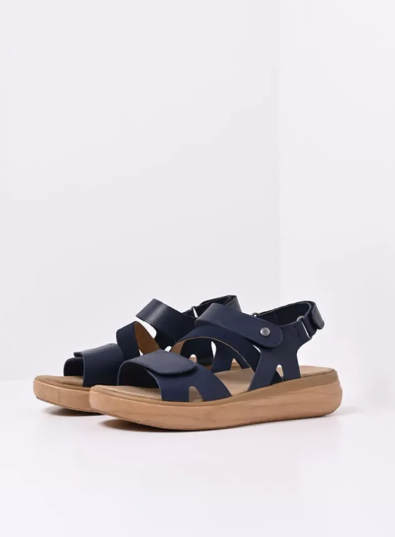 DAMES Wolky Sandalen<Amara - blauw biocare