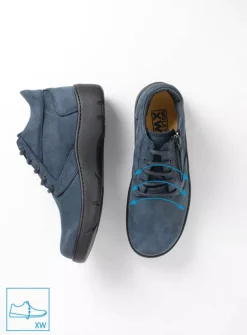 DAMES Wolky Hoge Veterschoenen|Wandelschoenen<Annemarie XW - denim nubuck