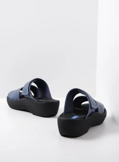DAMES Wolky Slippers<Aporia - jeans leer