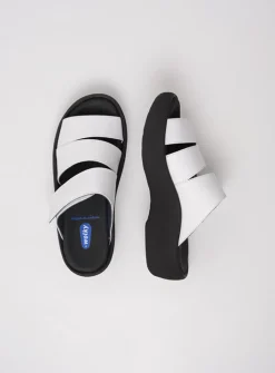 DAMES Wolky Slippers<Aporia - wit leer