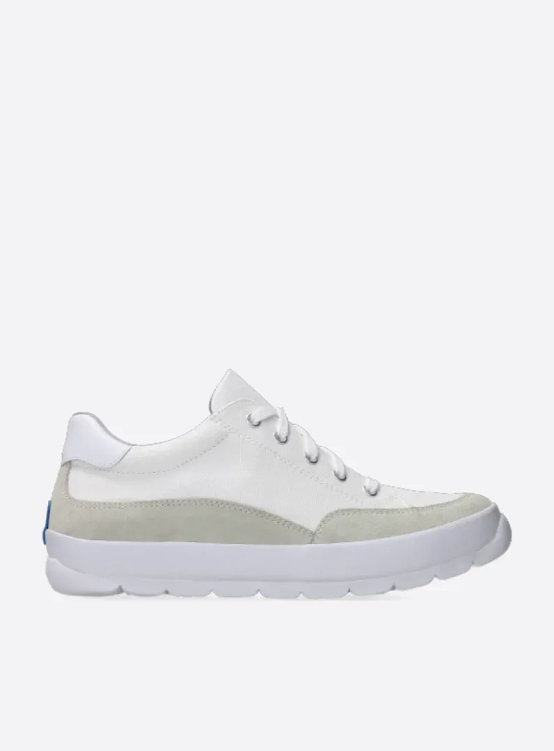DAMES Wolky Lage Veterschoenen|Sneakers<Babati - ijswit canvas/suede