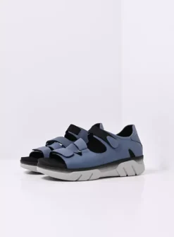 DAMES Wolky Sandalen<Blaze - jeans nubuck