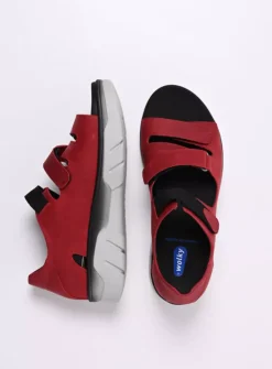 DAMES Wolky Sandalen<Blaze - rood nubuck