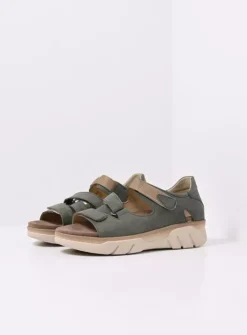 DAMES Wolky Sandalen<Blaze - saliegroen nubuck