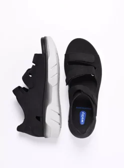 DAMES Wolky Sandalen<Blaze - zwart nubuck