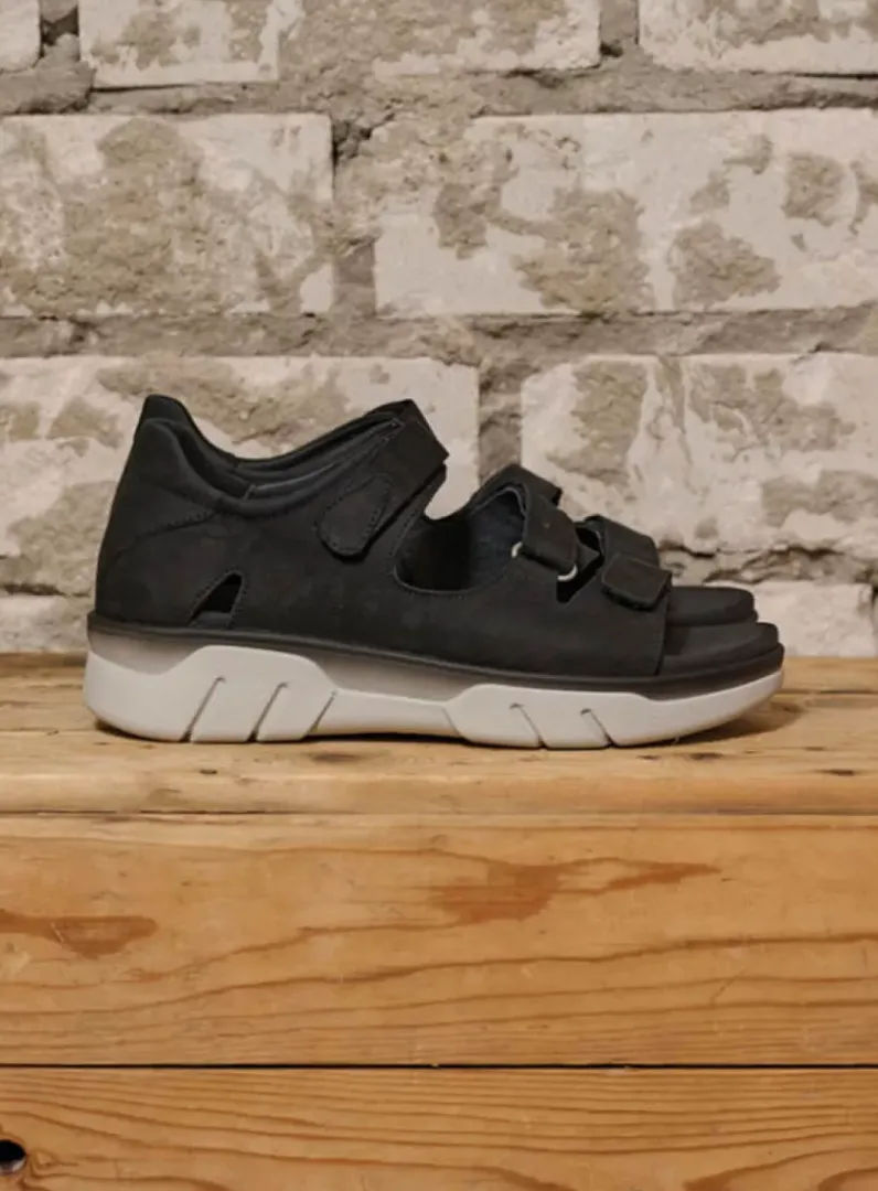 DAMES Wolky Sandalen<Blaze - zwart nubuck