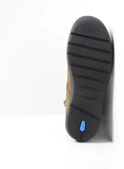 DAMES Wolky Hoge Veterschoenen|Veterlaarzen<Bluff DB - donker taupe suede