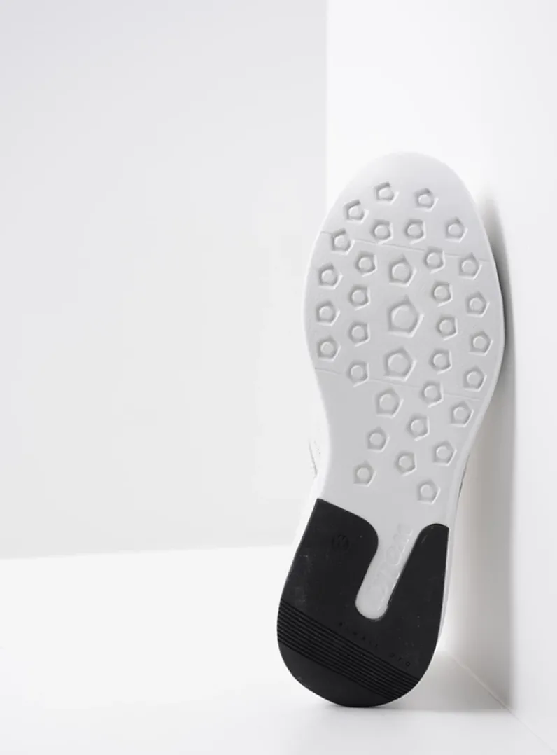 DAMES Wolky Lage Veterschoenen|Wandelschoenen<Bounce - wit leer