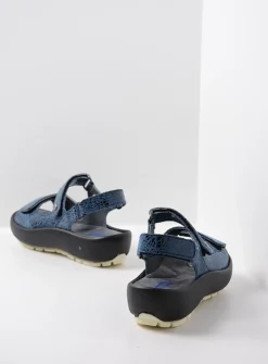 DAMES Wolky Sandalen<Brasilia - denim blauw leer