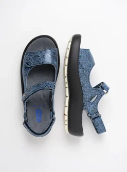 DAMES Wolky Sandalen<Brasilia - denim blauw leer