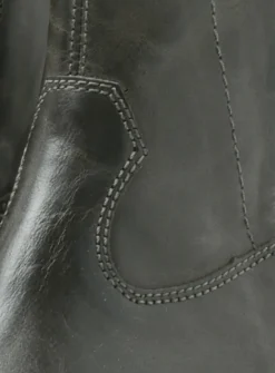 DAMES Wolky Halfhoge Laarzen|Cowboylaarzen<Caprock - antraciet leer