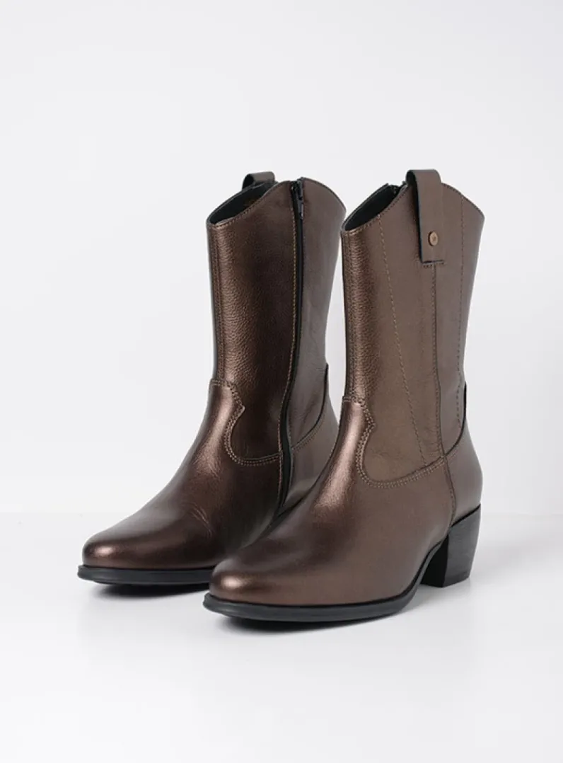DAMES Wolky Cowboylaarzen|Herfst/Winter<Caprock HV - brons leer