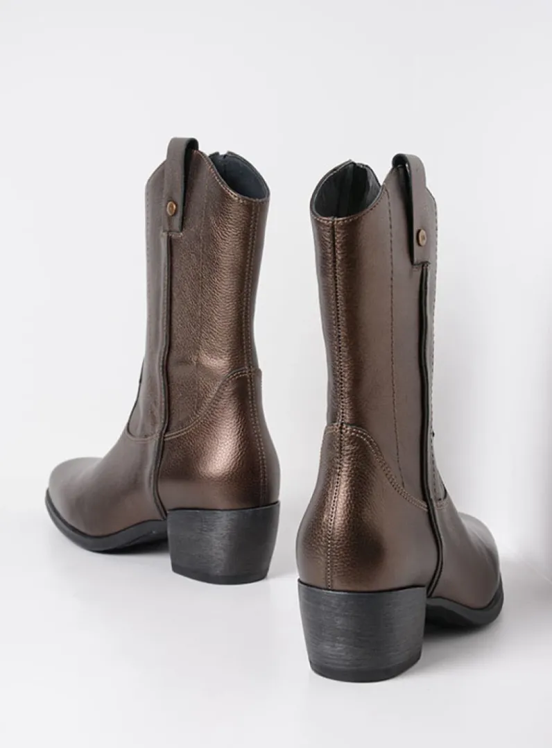 DAMES Wolky Cowboylaarzen|Herfst/Winter<Caprock HV - brons leer