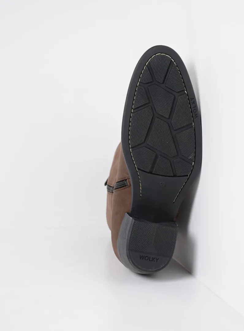 DAMES Wolky Cowboylaarzen|Herfst/Winter<Caprock HV - bruin nubuck