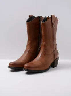 DAMES Wolky Cowboylaarzen|Herfst/Winter<Caprock HV - cognac leer