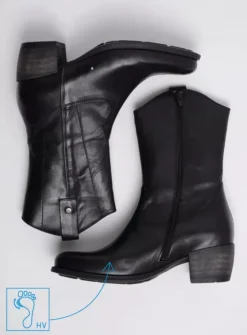 DAMES Wolky Cowboylaarzen|Herfst/Winter<Caprock HV - zwart leer