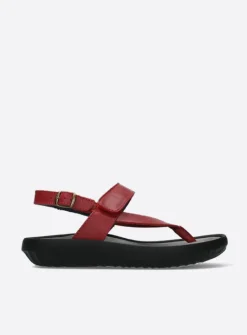 DAMES Wolky Sandalen<Cebu - rood leer