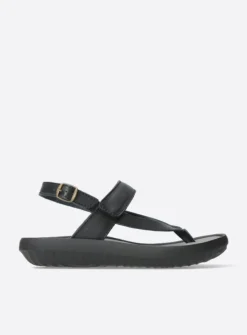 DAMES Wolky Sandalen<Cebu - zwart mat leer