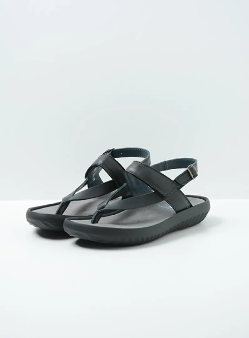 DAMES Wolky Sandalen<Cebu - zwart mat leer