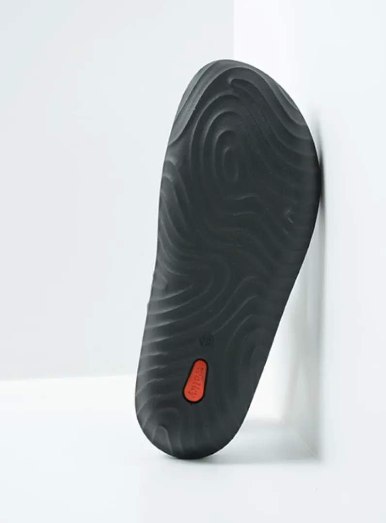 DAMES Wolky Sandalen<Cebu - zwart mat leer