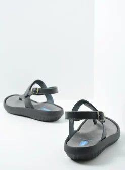 DAMES Wolky Sandalen<Cebu - zwart mat leer