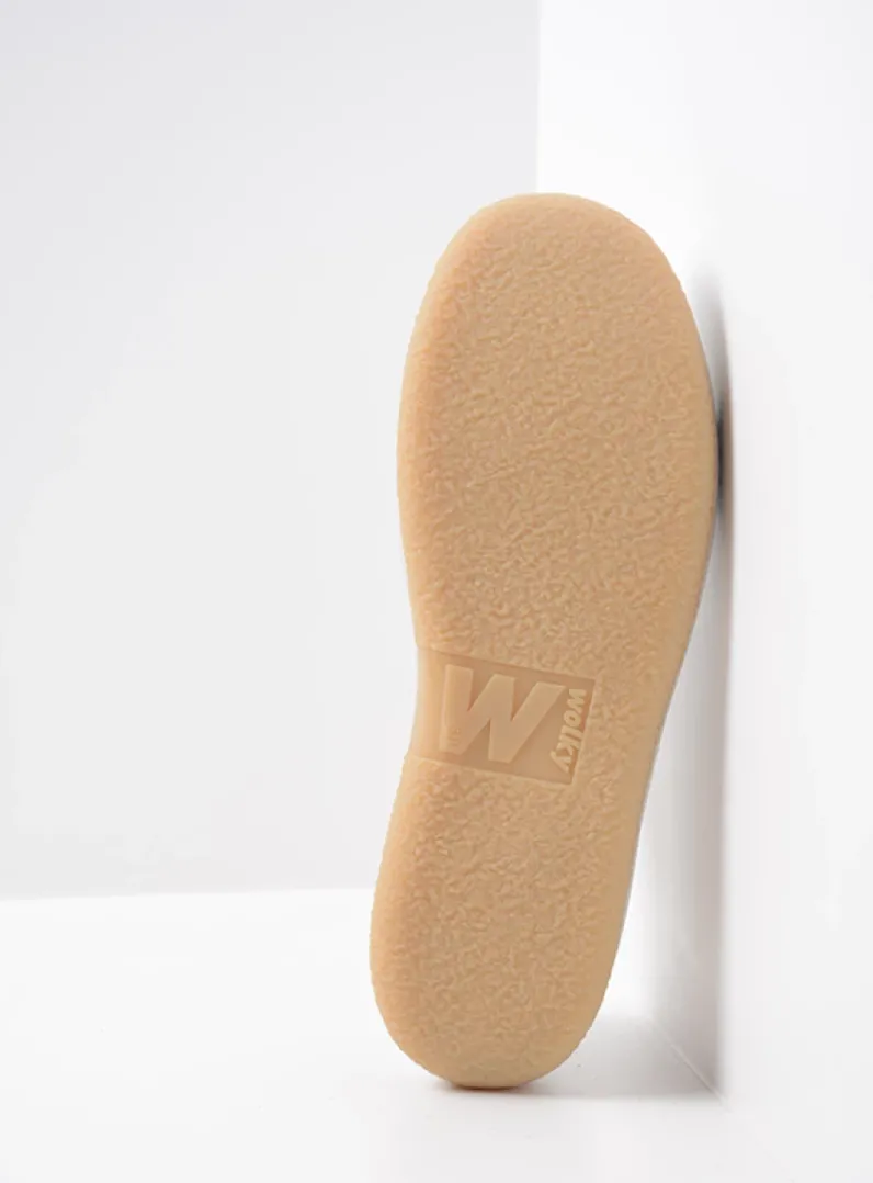 DAMES Wolky Lage Veterschoenen|Sneakers<Celebration - wit leer