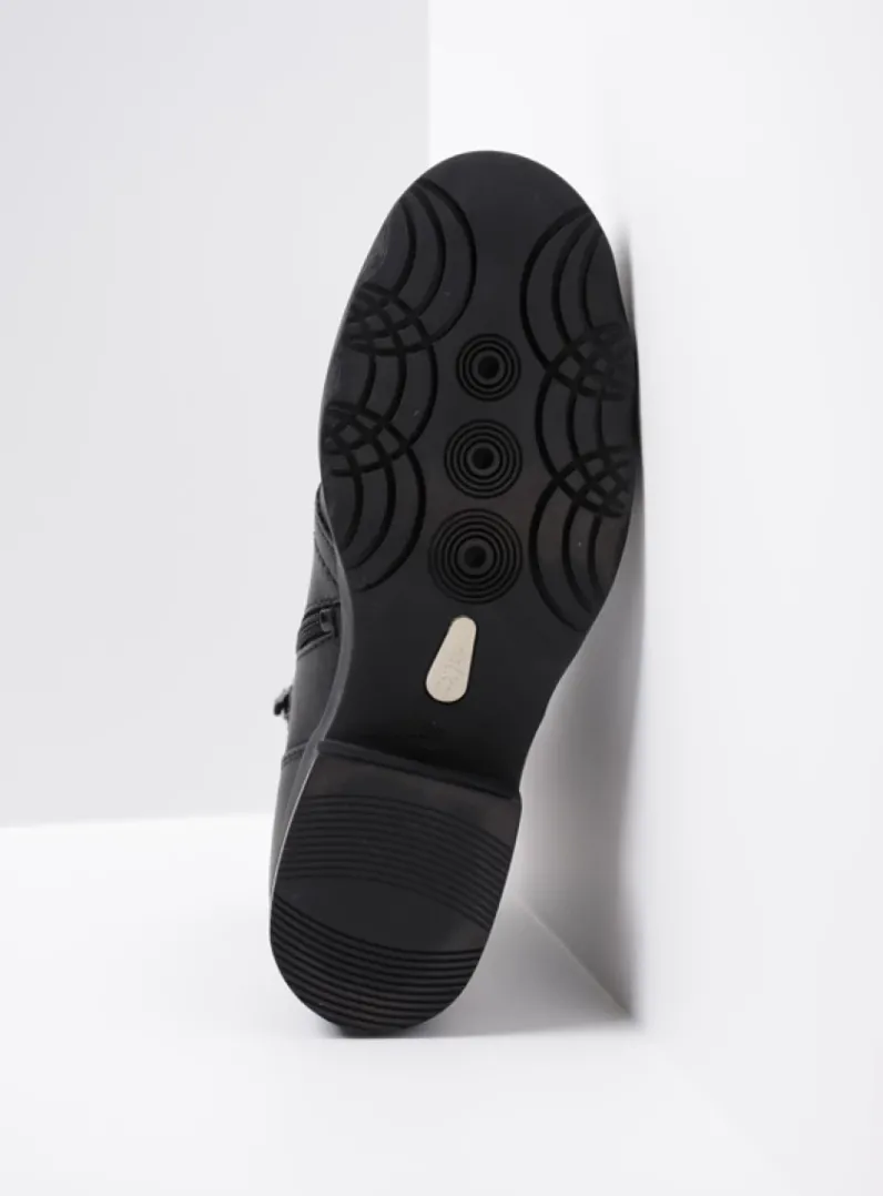 DAMES Wolky Veterlaarzen|Herfst/Winter<Center - zwart leer