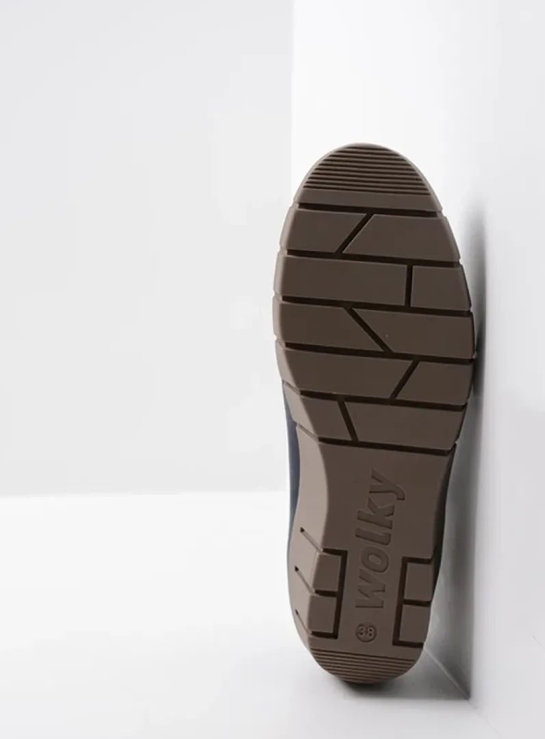 DAMES Wolky Bandschoenen<Charlotte - blauw zomer nubuck