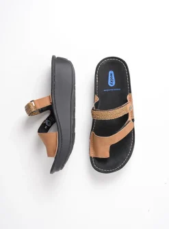 DAMES Wolky Slippers<Chicama - bruin biocare